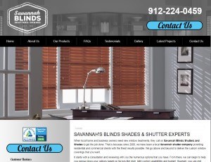 Savannah blinds shutters shades